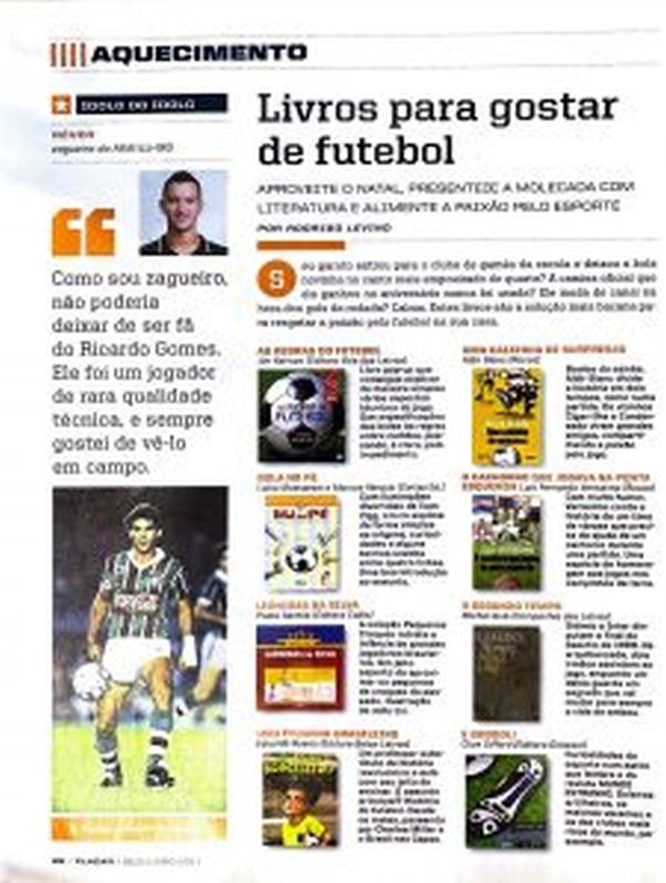 Leia mais sobre o artigo Livros para gostar de futebol