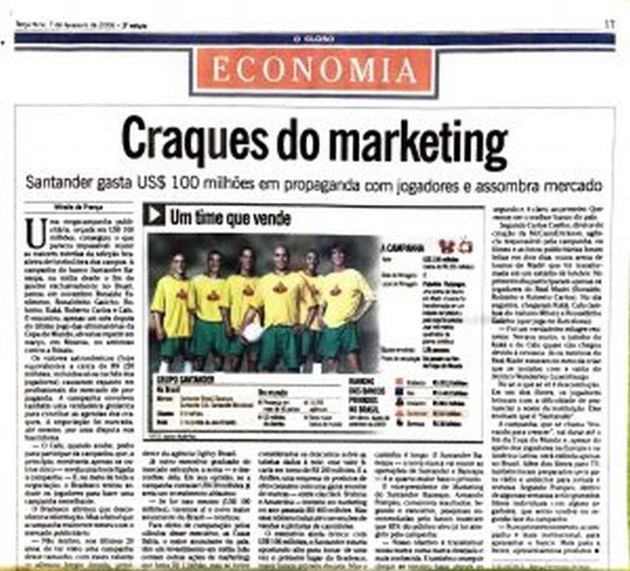 Leia mais sobre o artigo Craques do marketing