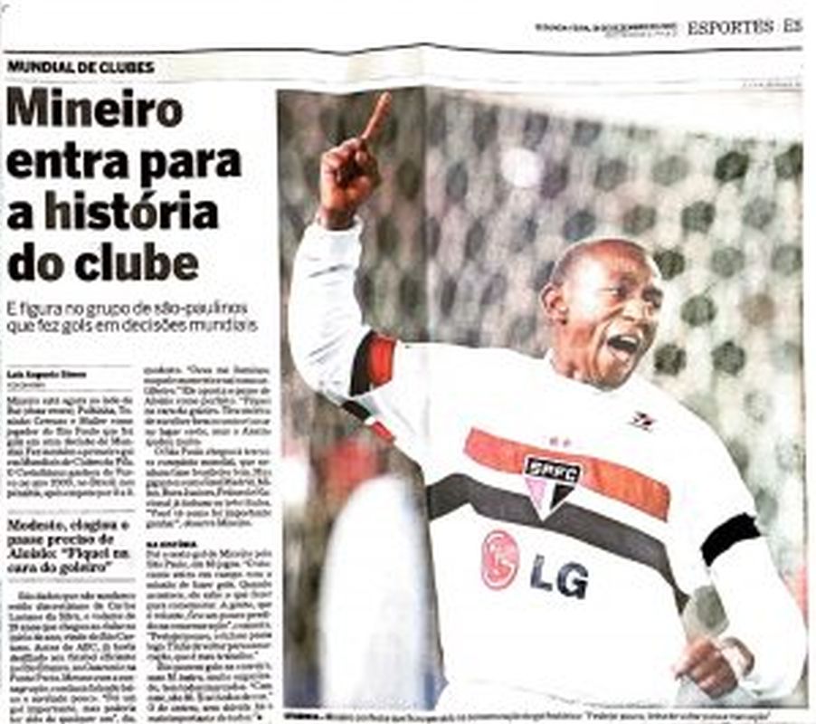 Leia mais sobre o artigo Mineiro entra para a história do clube